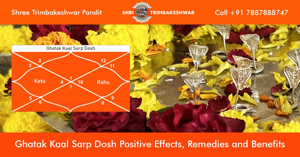 Ghatak Kaal Sarp Dosh effects, remedies, duration