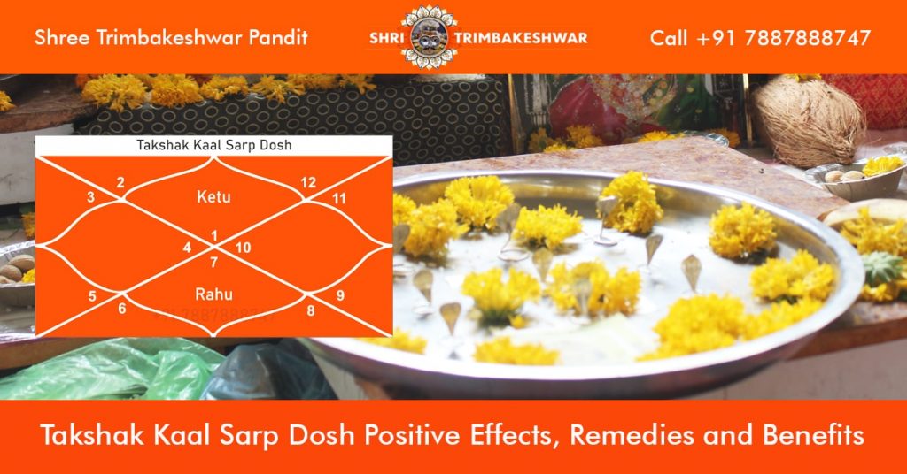 Takshak Kaal Sarp Dosh effects, benefits, duration & remedies